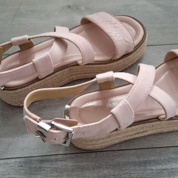 Michael Kors Blush Espadrille Sandals - Picture 2 of 4
